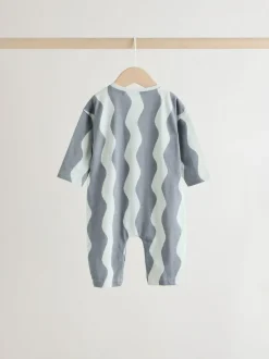 Next Grey Scandi Cactus Baby Rompers 3 Pack Best