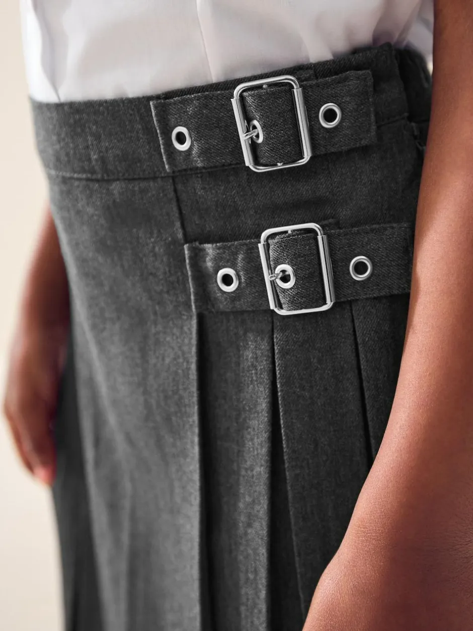 Next School Kilt (3-16yrs) Grey Sale