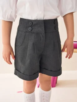 Next School Shorts (3-16yrs) Grey Online