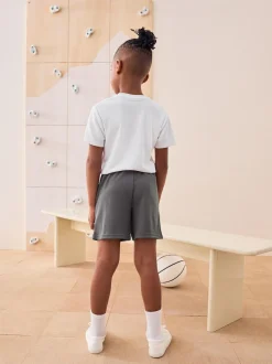 Next Grey Single Sports Shorts (3-16yrs) Sale