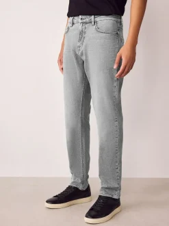 Next Grey Slim Fit Comfort Stretch Jeans Clearance