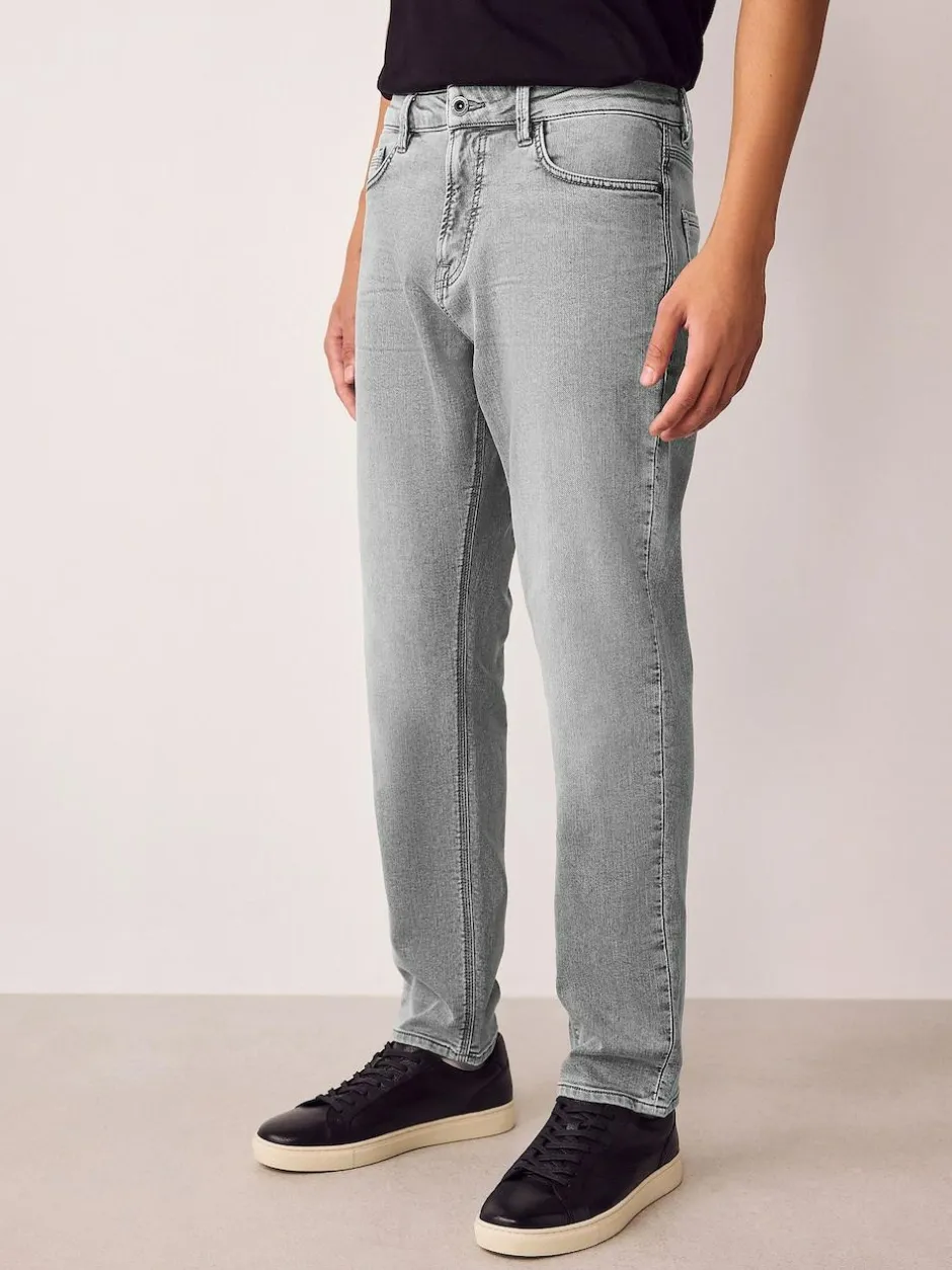 Next Grey Slim Fit Comfort Stretch Jeans Clearance