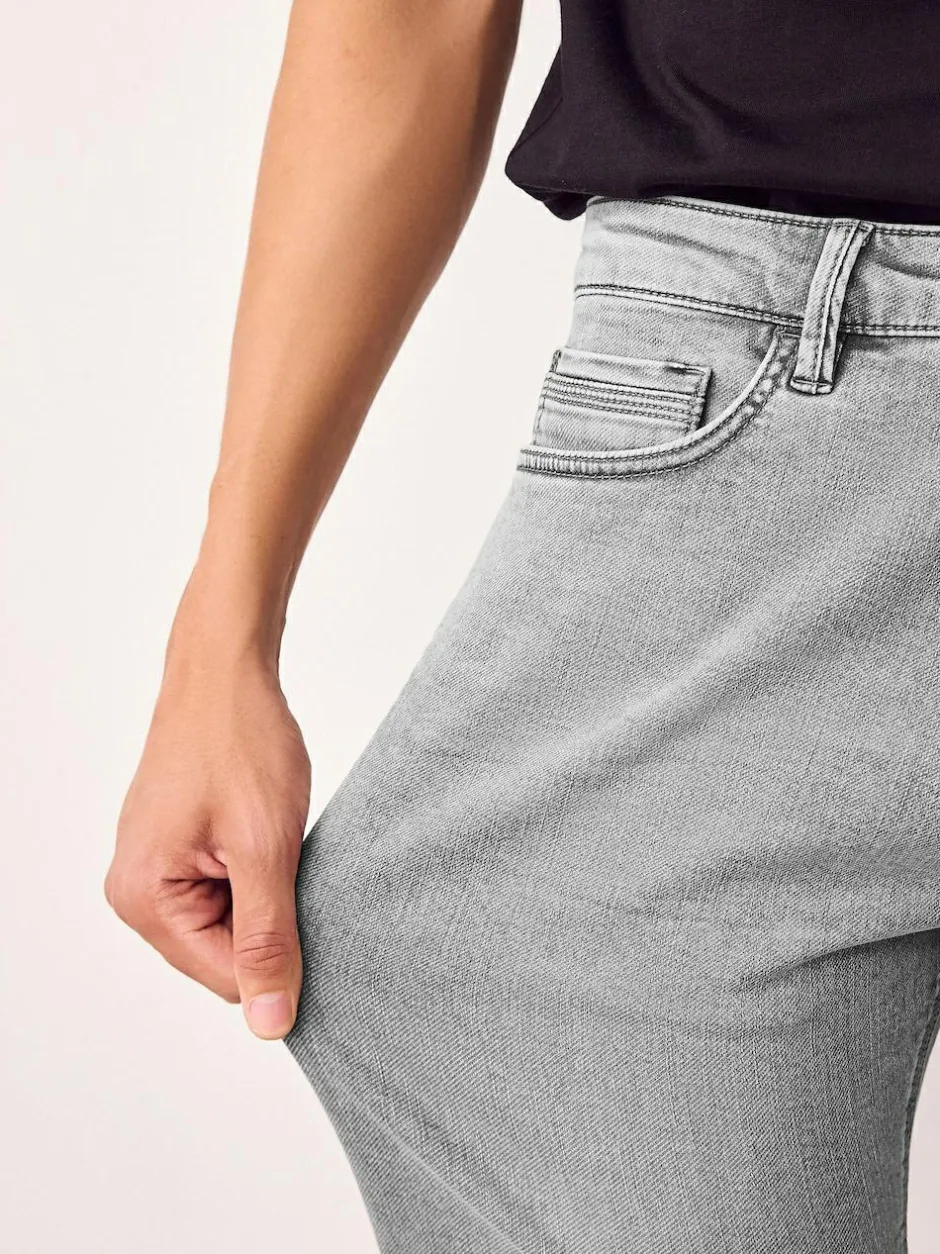 Next Grey Slim Fit Comfort Stretch Jeans Clearance
