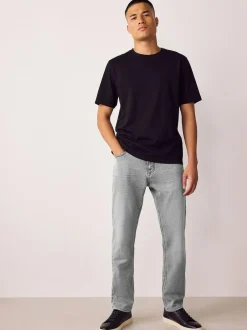 Next Grey Slim Fit Comfort Stretch Jeans Clearance