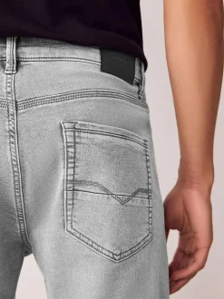 Next Grey Slim Fit Comfort Stretch Jeans Clearance