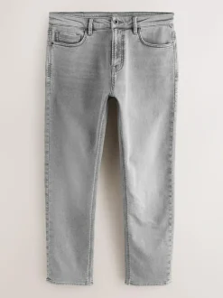 Next Grey Slim Fit Comfort Stretch Jeans Clearance