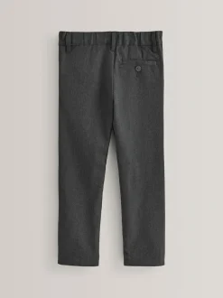 Next Slim Waist School Formal Trousers (3-17yrs) Grey Hot