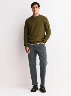 Next Grey Straight Fit Motionflex Jeans Best