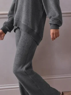 Next STUDIO Fleece Tunic & Joggers Set Grey Discount