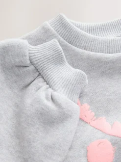 Next Grey Unicorn Crew Neck Sweatshirt (3mths-7yrs) Best