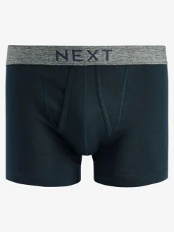 Next 10 pack A-Front Pure 100% Cotton Boxers Grey/Navy Sale