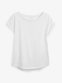 Next Cap Sleeve T-Shirts 5 Pack Grey/White/Black/Navy Blue/Khaki Green Sale