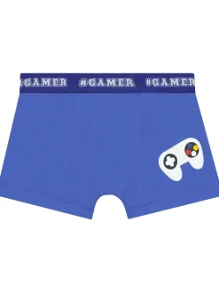 Harry Bear Blue Boys Gaming Trunks 3 Pack Outlet