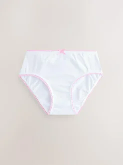 Next Briefs 10 Pack (1.5-16yrs) heart contrast lace
