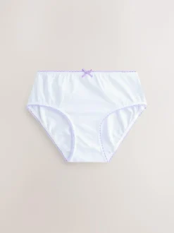 Next Briefs 10 Pack (1.5-16yrs) heart contrast lace