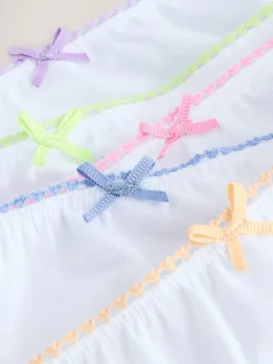 Next Briefs 10 Pack (1.5-16yrs) heart contrast lace