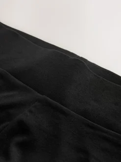 Next High Waist Black Full Length Leggings New