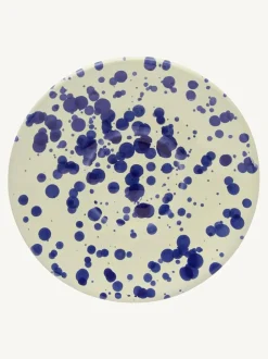 Hot Pottery Set of 4 Splatter Espresso Set Blueberry Outlet