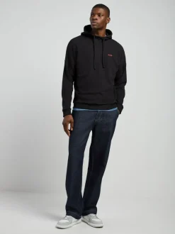 HUGO Waffle Hoodie Black Online