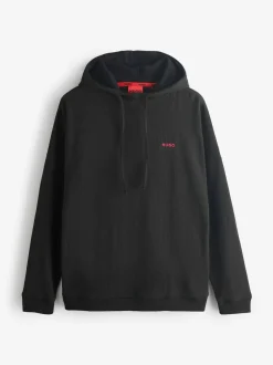 HUGO Waffle Hoodie Black Online