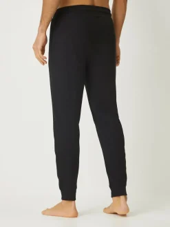 HUGO Black Waffle Joggers Clearance