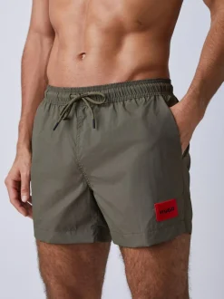 HUGO Green Dominica Swim Shorts Hot