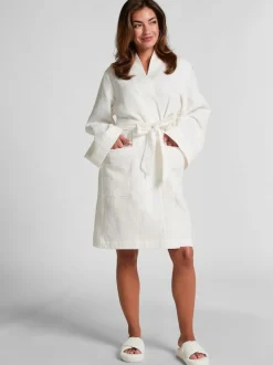 Hunkemoller Hunkemöller Waffle Bathrobe White Sale