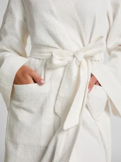 Hunkemoller Hunkemöller Waffle Bathrobe White Sale