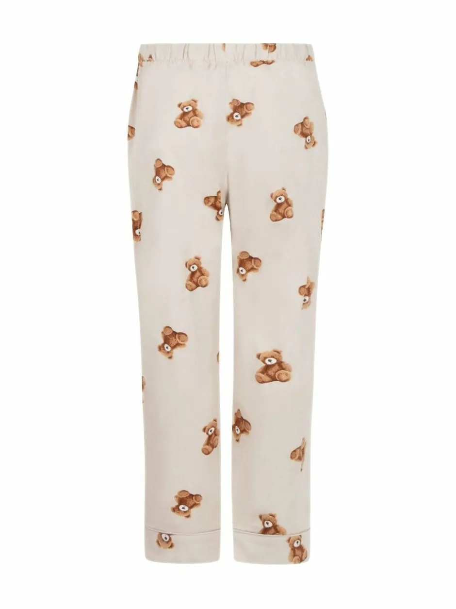 Hunkemoller Grey Flannel Straight Bear Joggers Discount