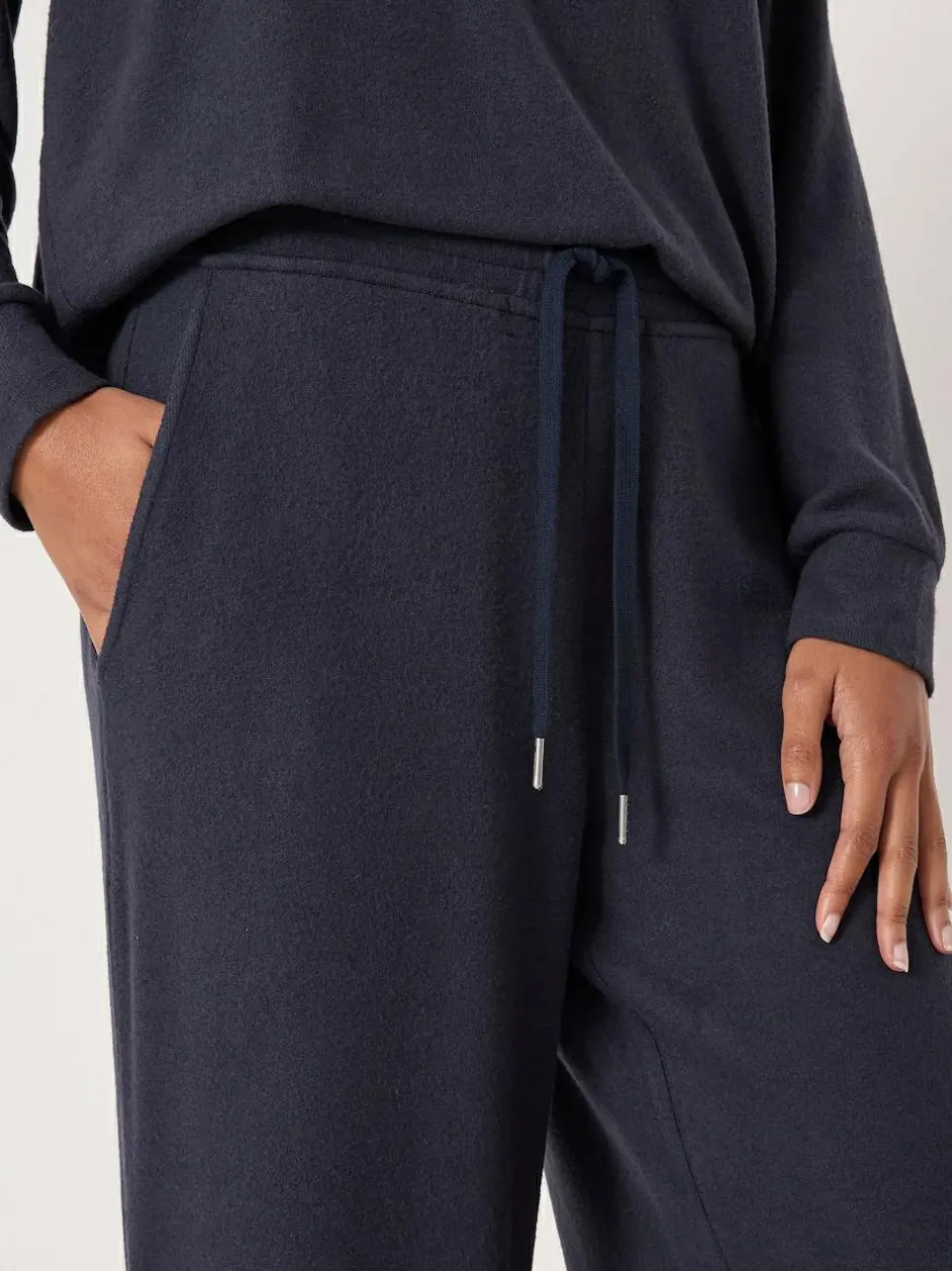 Hush Elle Supersoft Wide Leg Joggers Blue Best