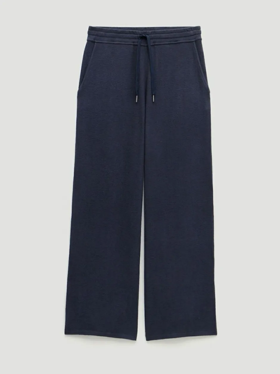 Hush Elle Supersoft Wide Leg Joggers Blue Best