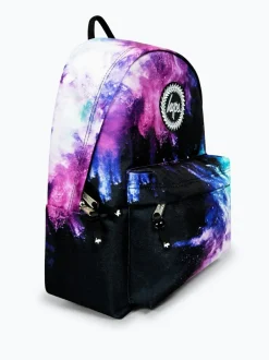 Hype Girls Purple Iconic Chalk Dust Backpack New