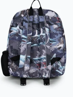 Hype . Kids Grey Mech Sharks Iconic Backpack Online