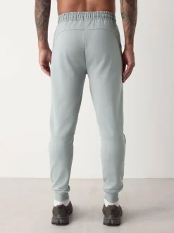 Next Interlock Soft Touch Cuffed Joggers Ice Grey Online