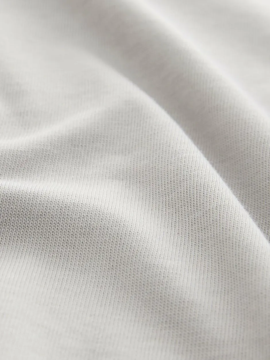 Next Ice Grey Regular Fit Heavyweight T-Shirt