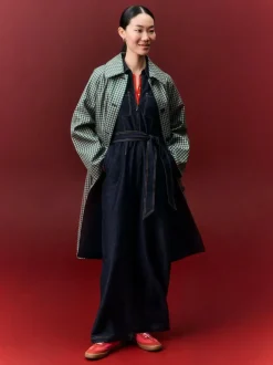 Next Indigo Blue Denim Jersey Jumpsuit Sale