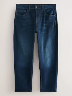 Next Relaxed Fit Authentic Stretch Denim Jeans Ink