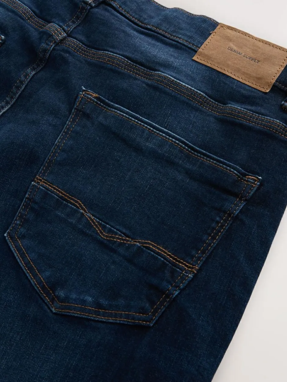 Next Relaxed Fit Authentic Stretch Denim Jeans Ink