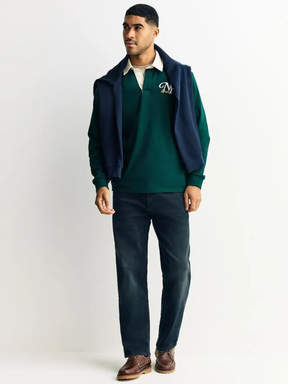 Next Ink Straight Fit Motionflex Jeans Outlet