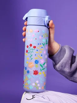 Ion8 Delicate Floral 500ml Insulated Steel Water Bottle Hot