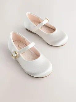 Next Ivory Wide Fit (G) Flower Girl Occasion Mary Jane Shoes Online