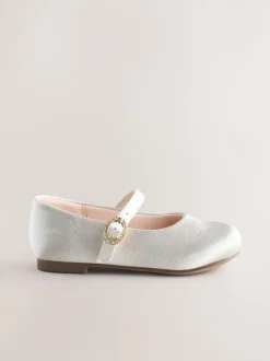 Next Ivory Wide Fit (G) Flower Girl Occasion Mary Jane Shoes Online