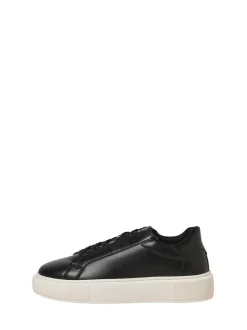 JACK & JONES Chunky Sole PU Trainers Black Best