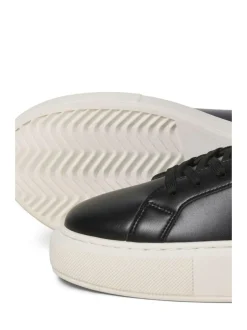 JACK & JONES Chunky Sole PU Trainers Black Best