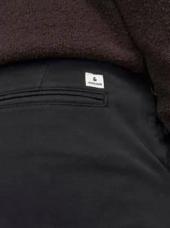 JACK & JONES Slim Fit Chino Trousers Black Online