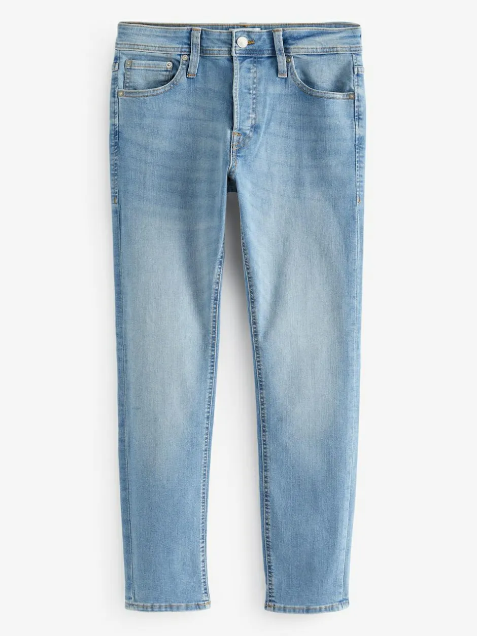JACK & JONES Blue Chrome Glenn Slim Fit Jeans Hot