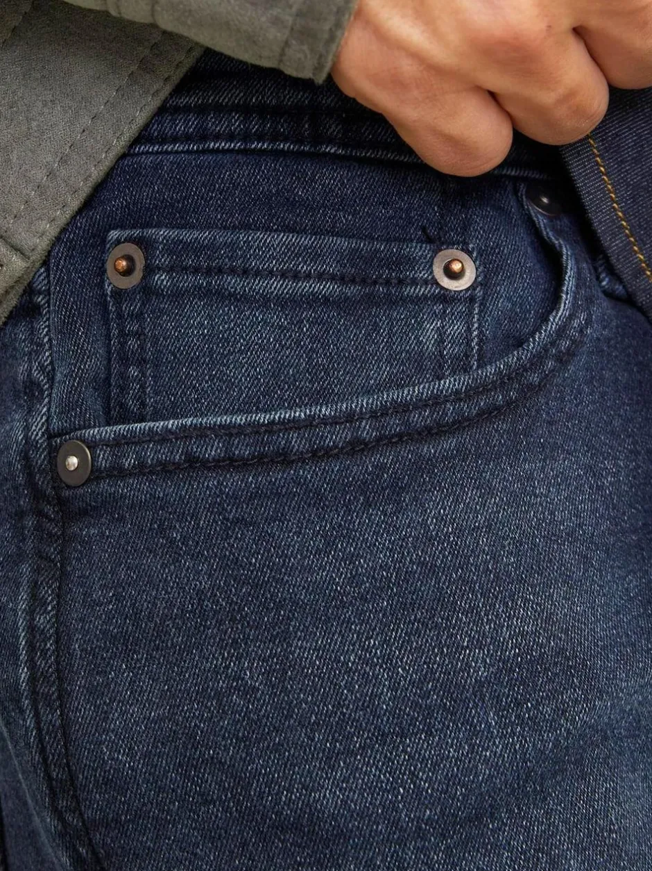 JACK & JONES Mike Original Tapered Fit Jeans Blue Outlet
