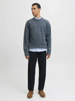 JACK & JONES Blue Relaxed Corduroy Joggers Sale