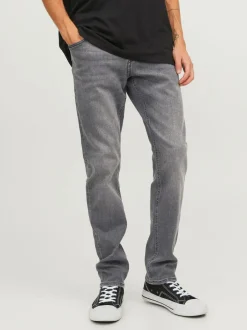 JACK & JONES Grey Wash Glenn Slim Fit Jeans Online