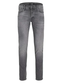 JACK & JONES Grey Wash Glenn Slim Fit Jeans Online